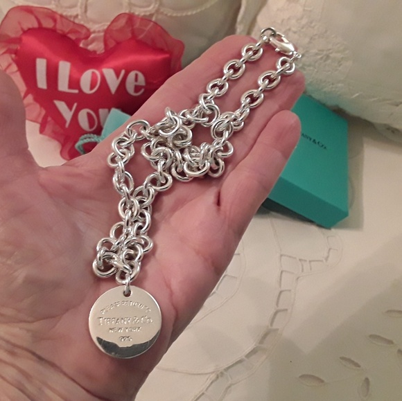 RETURN TO TIFFANY & CO. 925 NECKLACE 20" 66 GRAMS - Picture 4 of 8